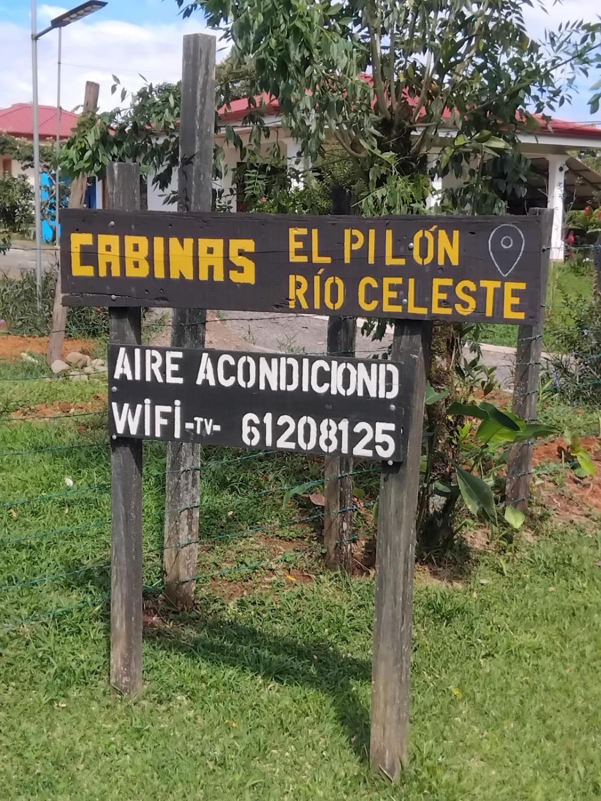 Cabinas El Pilón Río Celeste Exterior foto